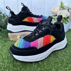 KURT GEIGER LONDON KENSINGTON SNEAKER $260 Colorful Women' Sneakers size 6.5 NEW